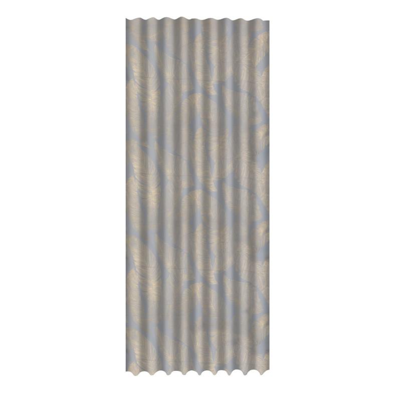 Zasłona z taśmą GREAT CHIC 135x300 bia/zł